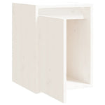 Veggskap Hvit 30X30X40 Cm Heltre Furu