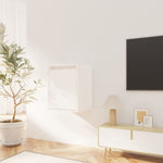 Veggskap Hvit 30X30X40 Cm Heltre Furu
