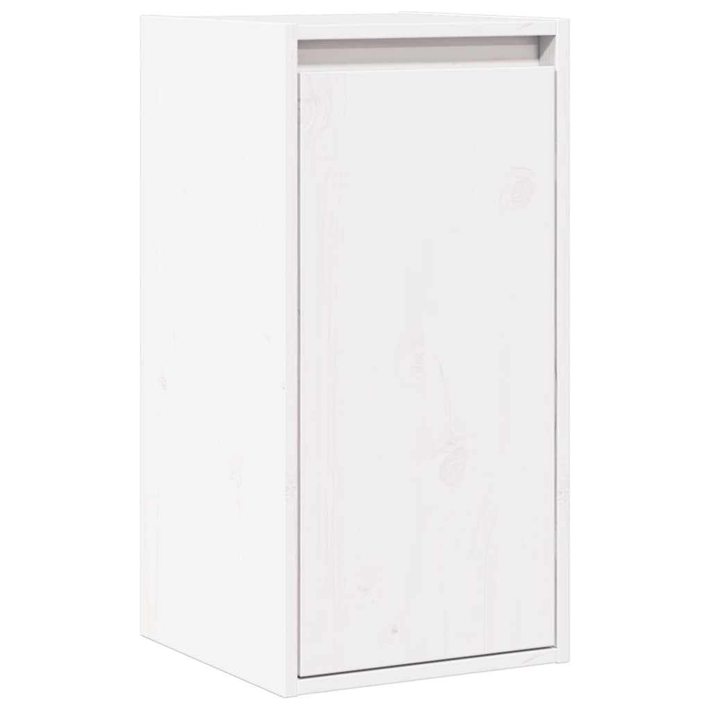 Veggskap Hvit 30X30X60 Cm Heltre Furu