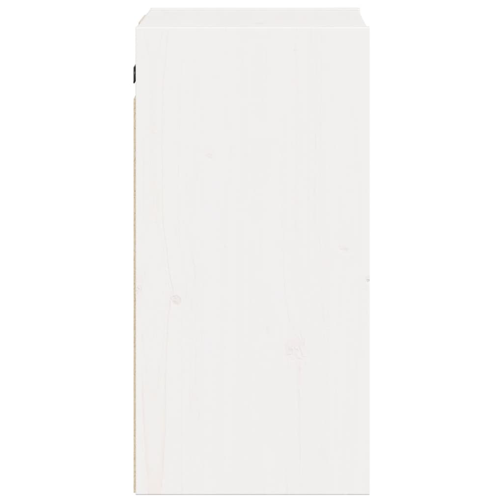 Veggskap Hvit 30X30X60 Cm Heltre Furu