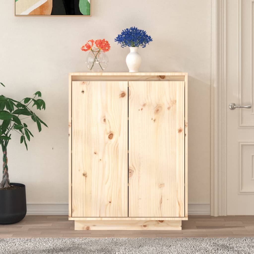Skoskap 60X35X80 Cm Heltre Furu