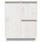 Skjenk Hvit 60X34X75 Cm Heltre Furu