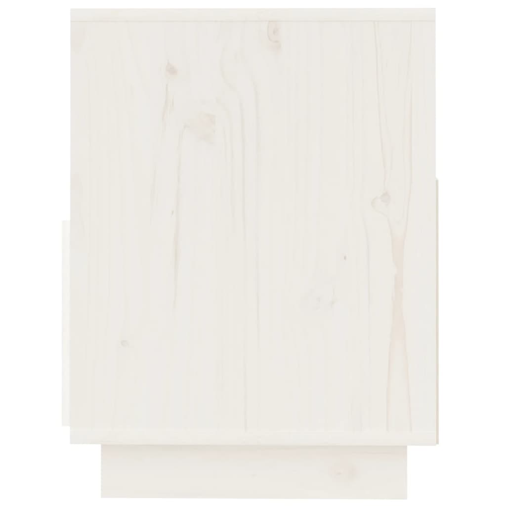 Tv-Benk Hvit 140X37X50 Cm Heltre Furu