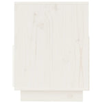 Tv-Benk Hvit 140X37X50 Cm Heltre Furu