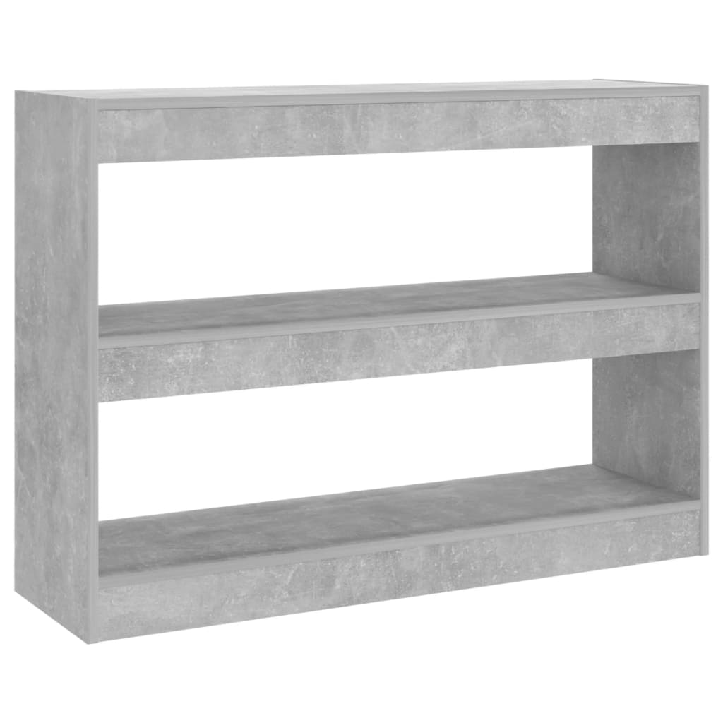 Bokhylle/Romdeler Betonggrå 100X30X72 Cm