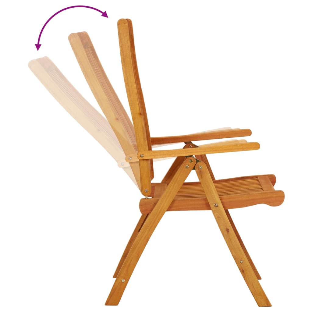 Klappstoler 2 Stk Heltre Eukalyptus
