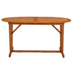 Hagebord 200X100X75 Cm Heltre Eukalyptus