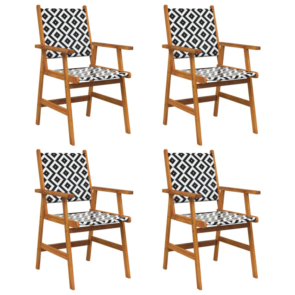 Hagestoler 4 Stk Heltre Akasie