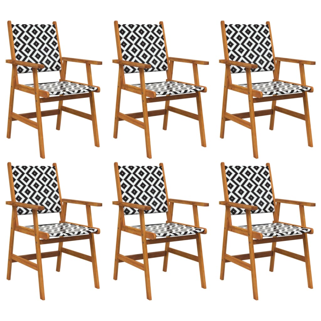 Hagestoler 6 Stk Heltre Akasie