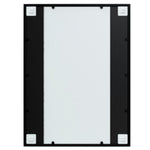 Veggspeil Svart 80X60 Cm Metall