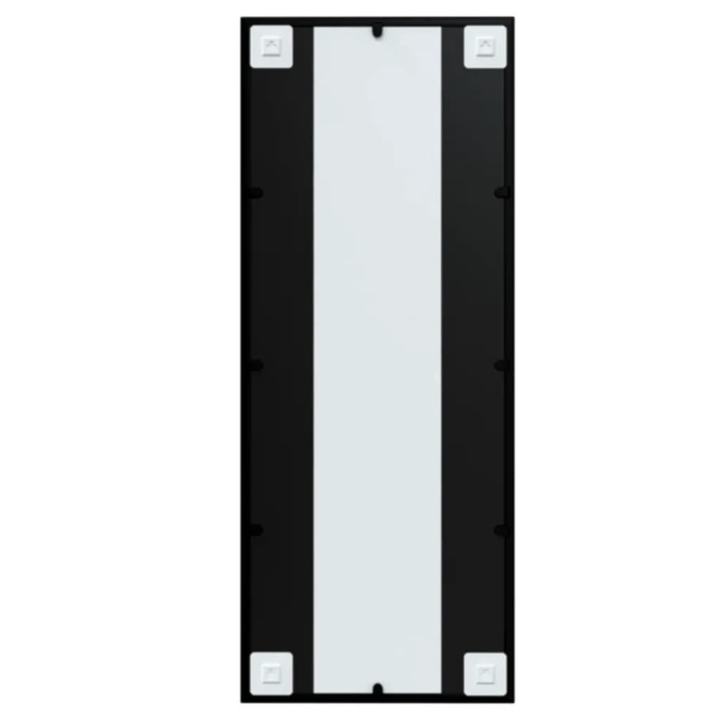 Veggspeil Svart 100X40 Cm Metall