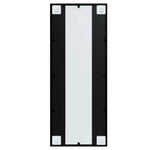 Veggspeil Svart 100X40 Cm Metall