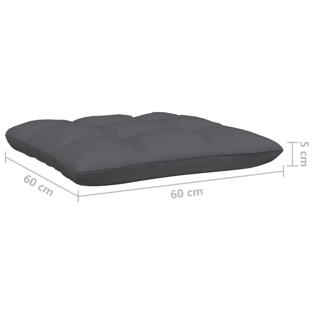 Hagesofa Med Kremhvite Puter 2-Seters Heltre Furu