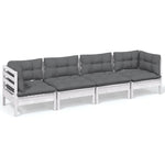 Hagesofagruppe Med Puter 4 Deler Heltre Furu