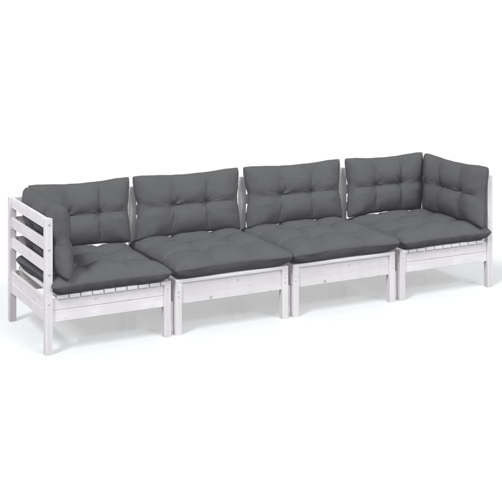 Hagesofagruppe Med Puter 4 Deler Heltre Furu