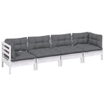 Hagesofagruppe Med Puter 4 Deler Heltre Furu