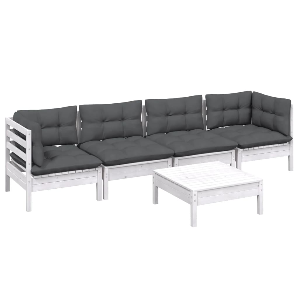 Hagesofagruppe Med Puter 5 Deler Heltre Furu