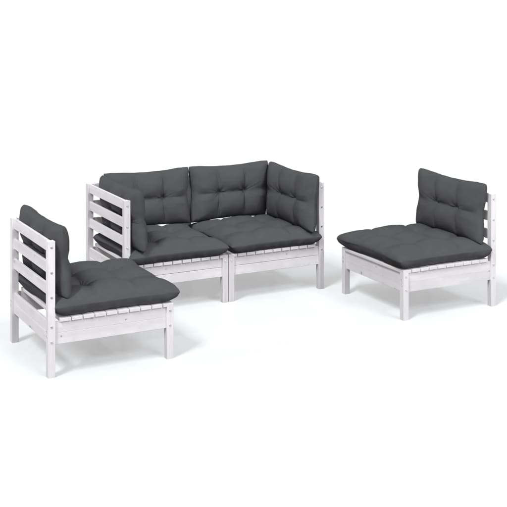 Hagesofagruppe Med Puter 4 Deler Heltre Furu