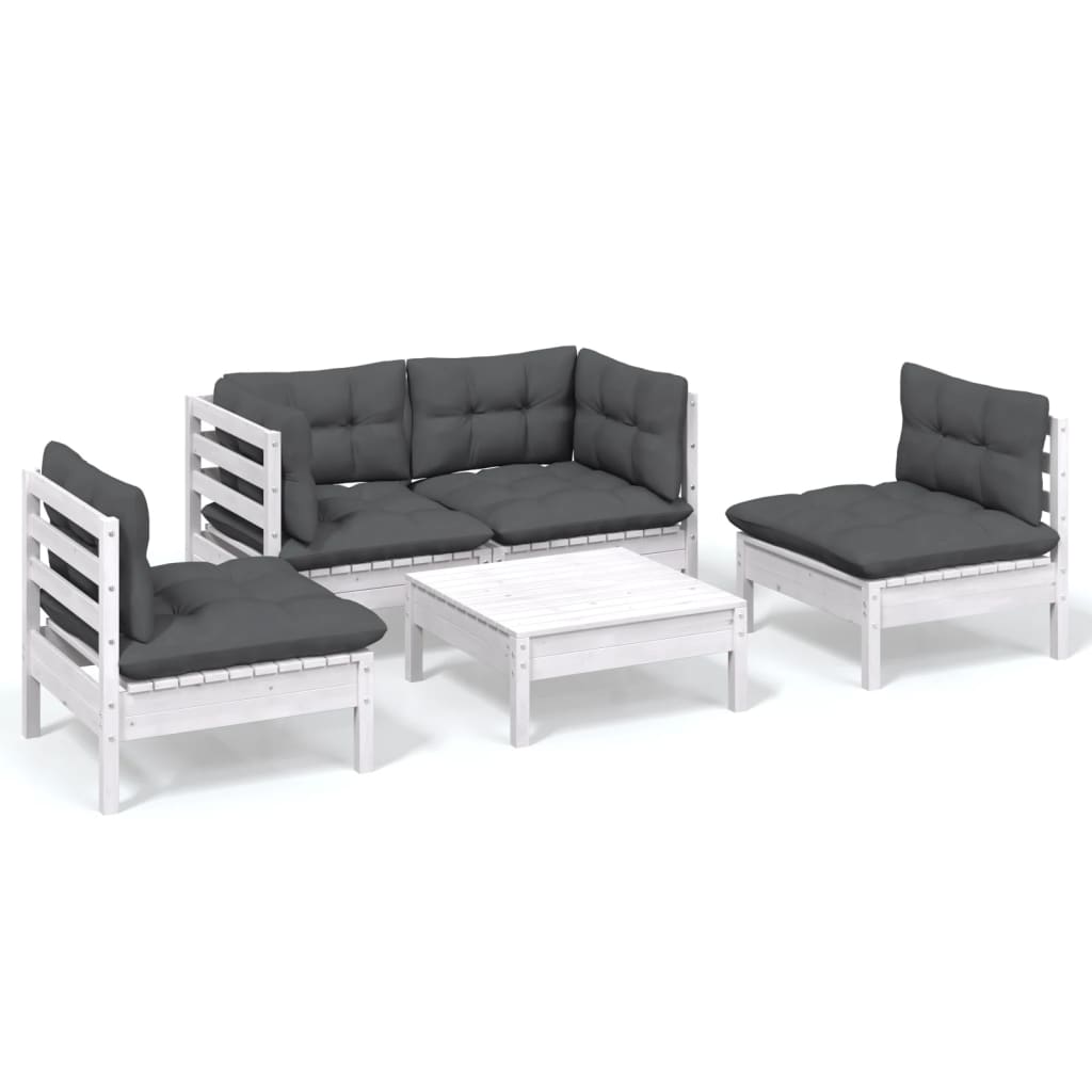 Hagesofagruppe Med Puter 5 Deler Heltre Furu