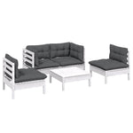 Hagesofagruppe Med Puter 5 Deler Heltre Furu