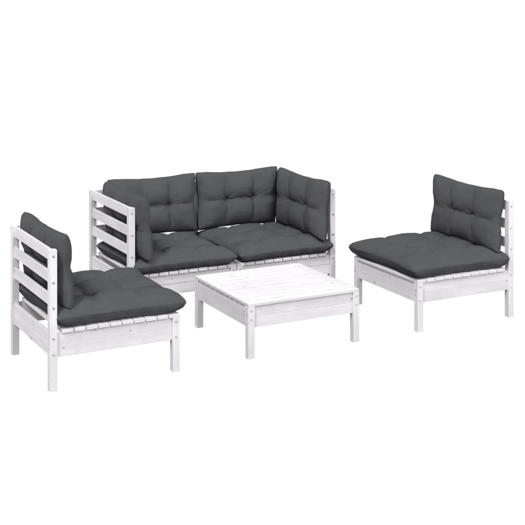Hagesofagruppe Med Puter 5 Deler Heltre Furu