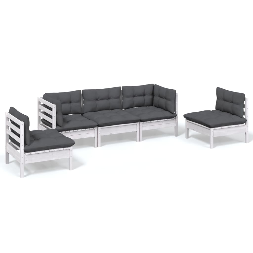 Hagesofagruppe Med Puter 5 Deler Heltre Furu