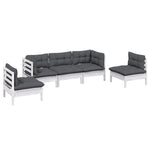 Hagesofagruppe Med Puter 5 Deler Heltre Furu