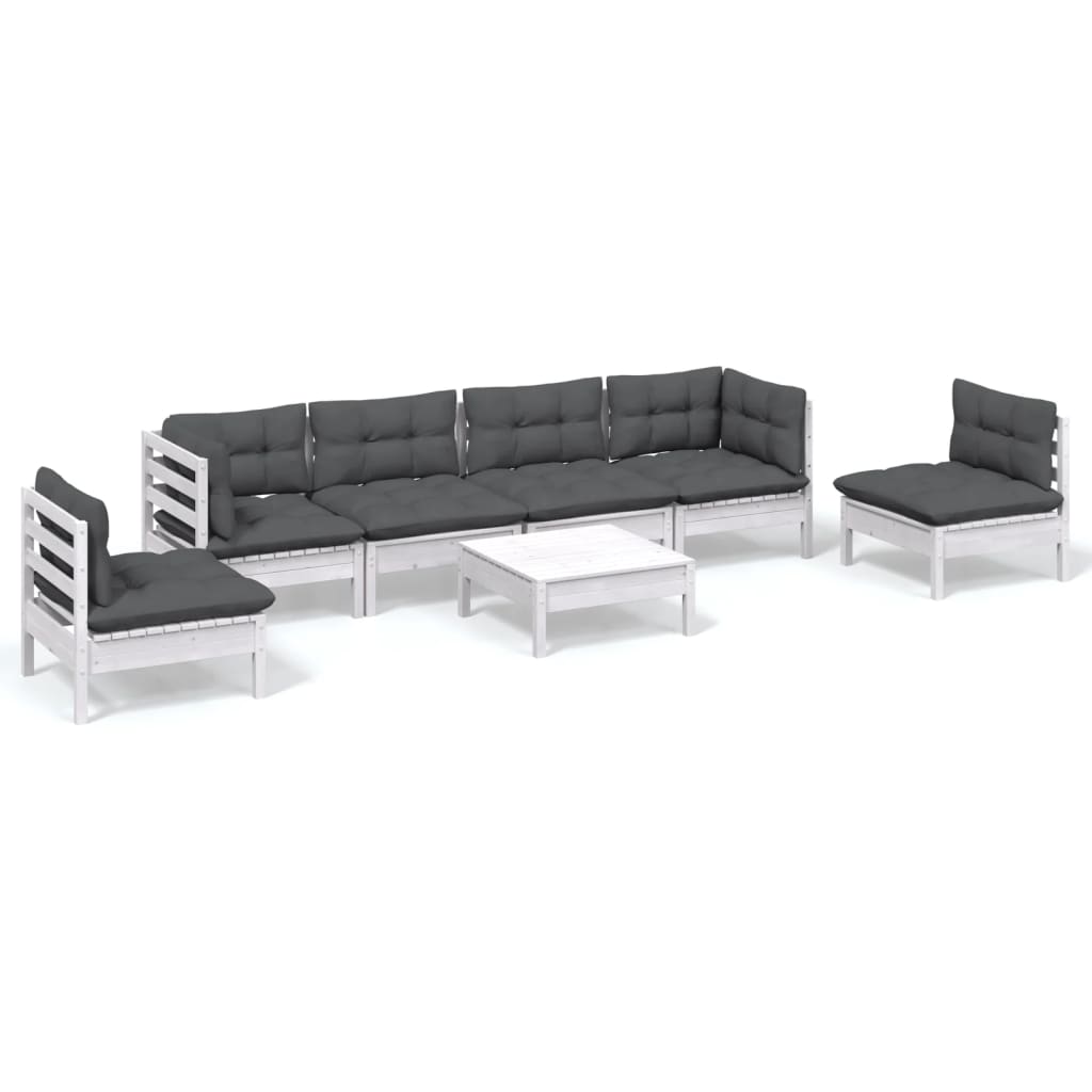 Hagesofagruppe Med Puter 7 Deler Heltre Furu