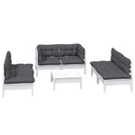 Hagesofagruppe Med Puter 7 Deler Heltre Furu