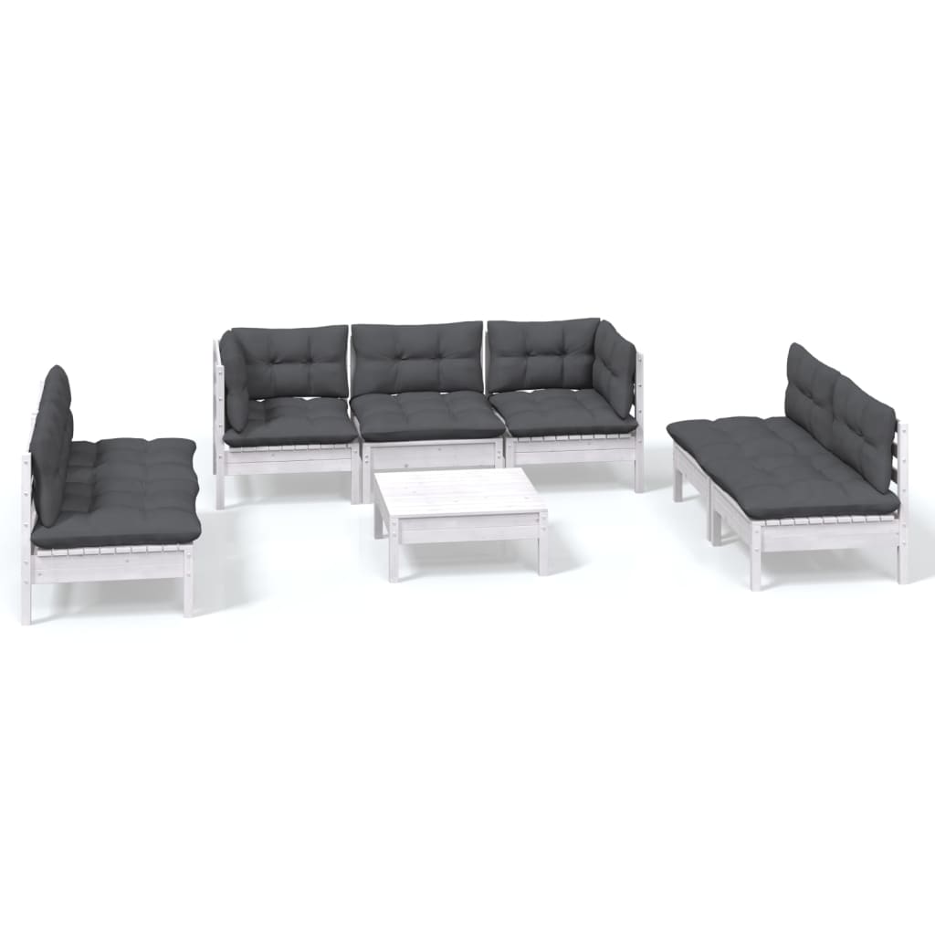 Hagesofagruppe Med Puter 8 Deler Heltre Furu