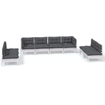Hagesofagruppe Med Puter 8 Deler Heltre Furu