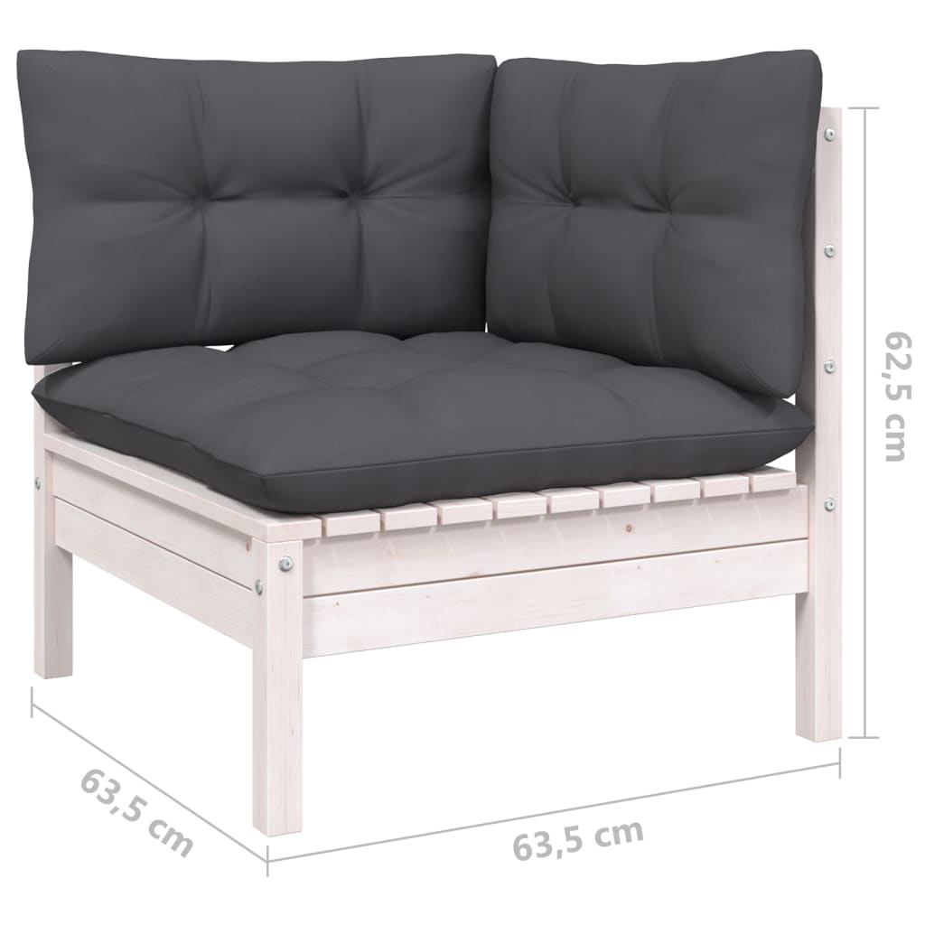 Hagesofagruppe Med Puter 9 Deler Heltre Furu
