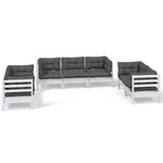 Hagesofagruppe Med Puter 7 Deler Heltre Furu
