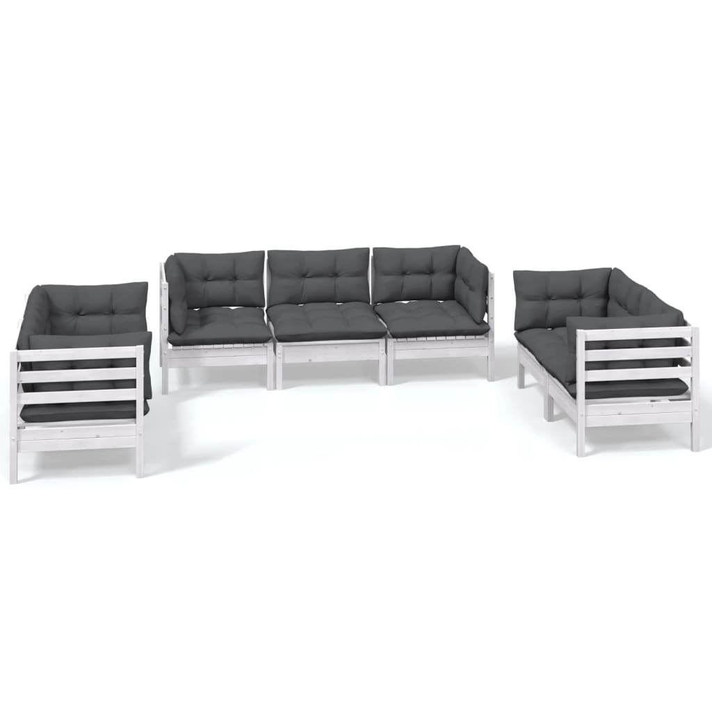 Hagesofagruppe Med Puter 7 Deler Heltre Furu
