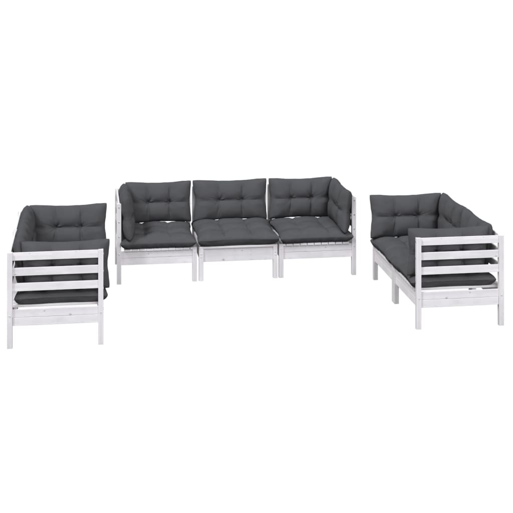 Hagesofagruppe Med Puter 7 Deler Heltre Furu