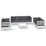 Hagesofagruppe Med Puter 8 Deler Heltre Furu