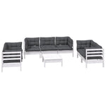 Hagesofagruppe Med Puter 8 Deler Heltre Furu