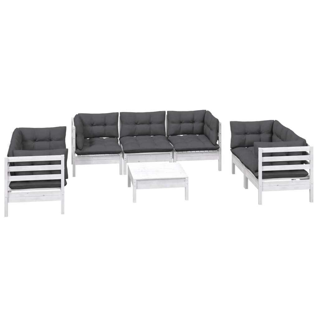 Hagesofagruppe Med Puter 8 Deler Heltre Furu