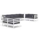 Hagesofagruppe Med Puter 8 Deler Heltre Furu