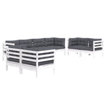 Hagesofagruppe Med Puter 8 Deler Heltre Furu
