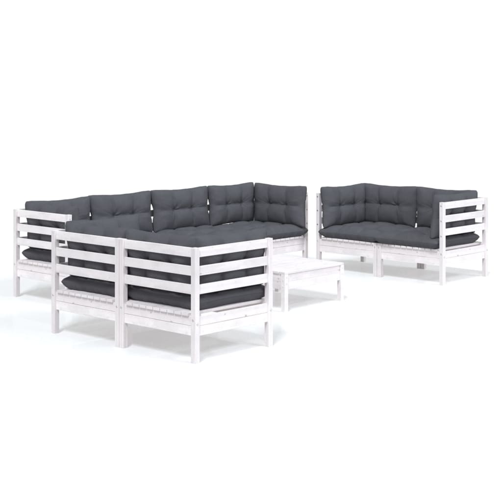 Hagesofagruppe Med Puter 9 Deler Heltre Furu