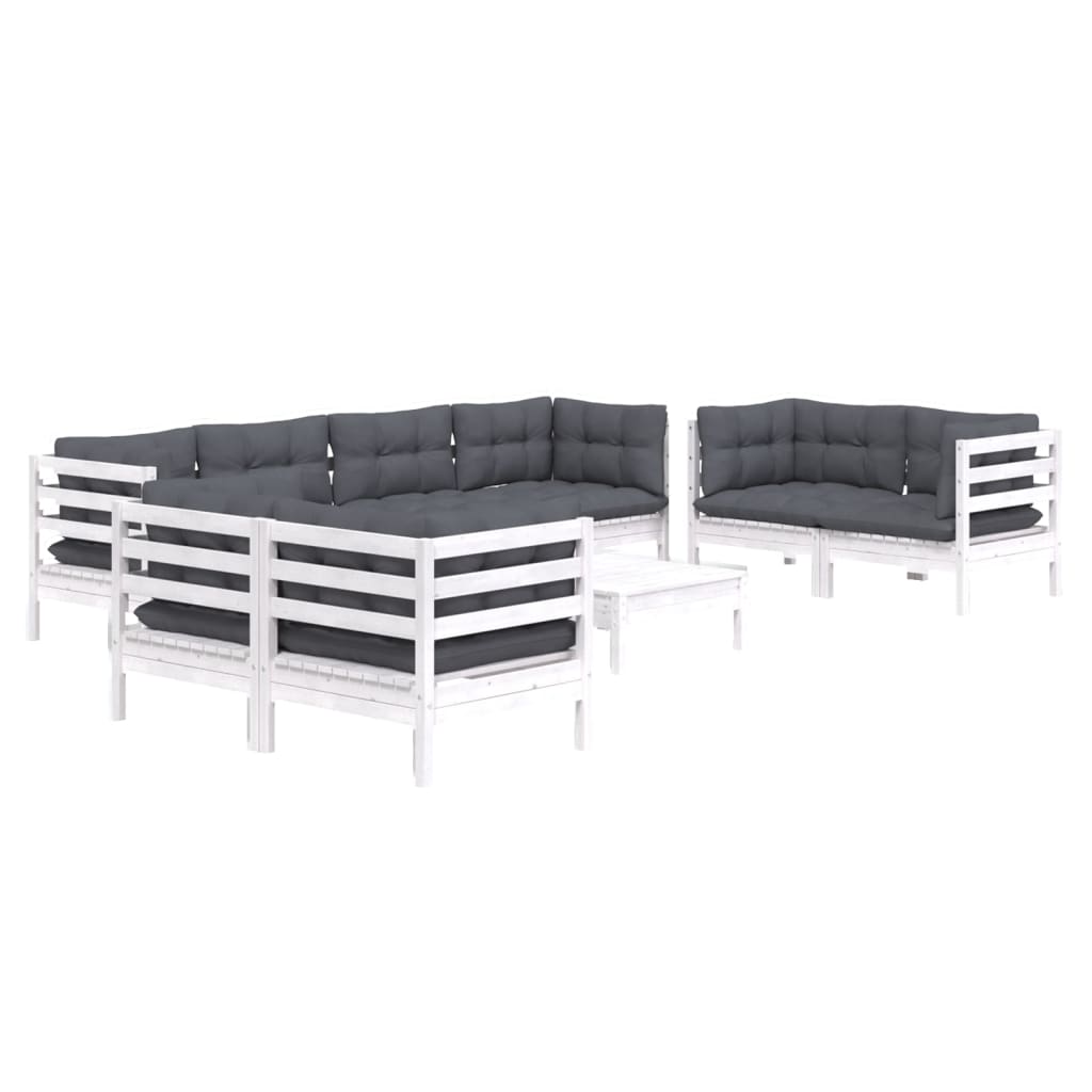 Hagesofagruppe Med Puter 9 Deler Heltre Furu