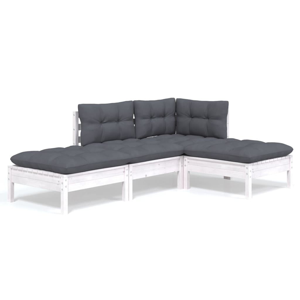 Hagesofagruppe Med Puter 4 Deler Heltre Furu
