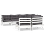 Hagesofagruppe Med Puter 7 Deler Heltre Furu