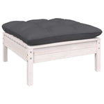 Hagesofagruppe Med Puter 11 Deler Hvit Heltre Furu