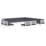 Hagesofagruppe Med Puter 13 Deler Heltre Furu