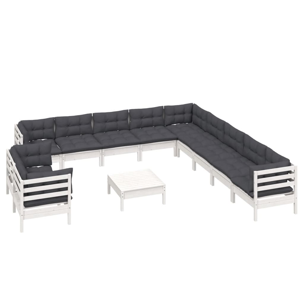 Hagesofagruppe Med Puter 12 Deler Heltre Furu