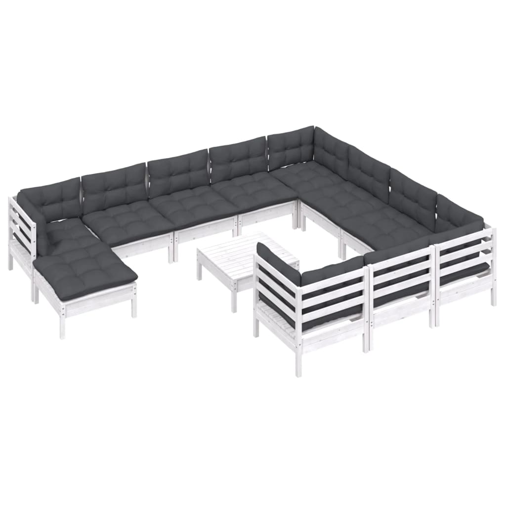 Hagesofagruppe Med Puter 12 Deler Heltre Furu