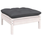 Hagesofagruppe Med Puter 11 Deler Hvit Heltre Furu