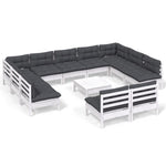 Hagesofagruppe Med Puter 12 Deler Heltre Furu